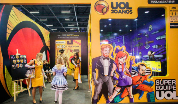 Na Comic Con Experience, UOL coloca os fãs no centro das atenções