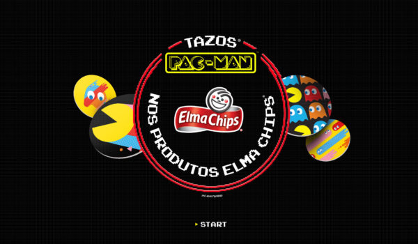 Elma Chips e PAC-MAN promovem encontro de gerações com retorno de Tazos